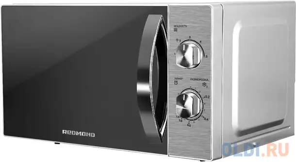 Микроволновая печь redmond rm-2009 700 вт серебро, фотография 1