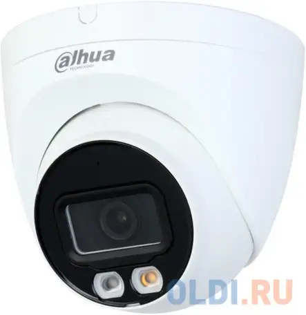 Видеокамера dahua dh-ipc-hdw2449tp-s-il-0280b уличная купольная ip-видеокамера 4мп 1/2.7” cmos объек, фотография 1