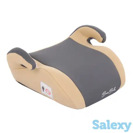 BAMBOLA Бустер 22-36 кг Tutela Серый/Бежевый 6шт/кор, фотография 1