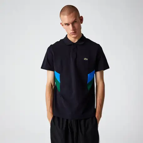 Мужское поло lacoste  regular fit из ультралегкого хлопка, фотография 1