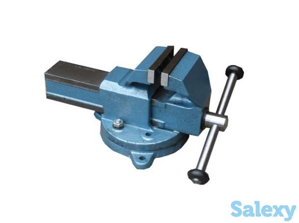 Тиски слесарные стальные поворотные ТСС-180, фотография 1