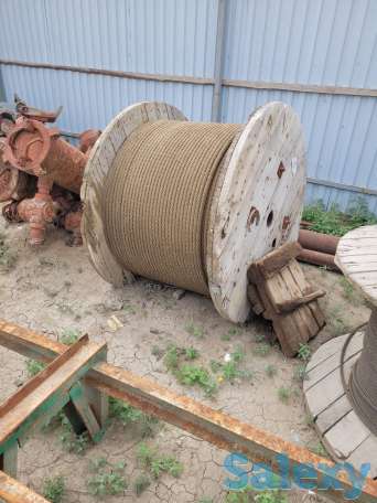стальной канат диам 19 в барабане, фотография 1
