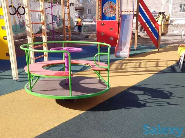 тартановое покрытие с монтажом, фотография 3