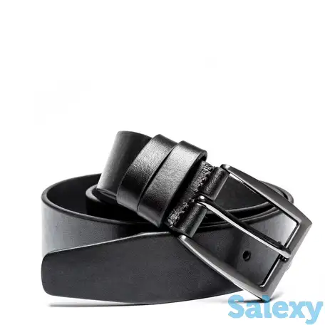 Ремень мужской bader black, фотография 2