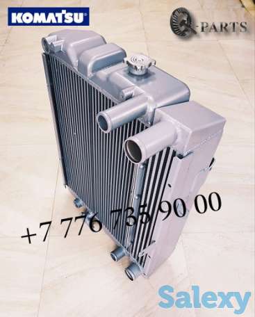 42N-03-11780, 42N-03-11870, 42N-03-11770, Радиатор охлаждения двигателя, Komatsu WB93, WB97., фотография 1