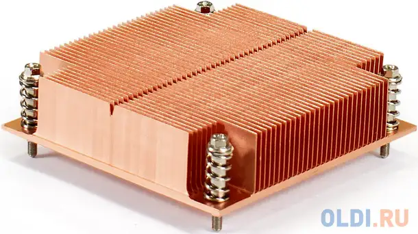Exegate ex286164rus радиатор для процессора exegate esnk-0046.1u.115x.cu (медный, lga1150/1151/1155/, фотография 1