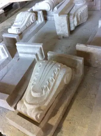 Изготавливаем детали любые  из камня. Каменная резьба по мрамору, граниту, травертину. 20 лет опыта, фотография 7