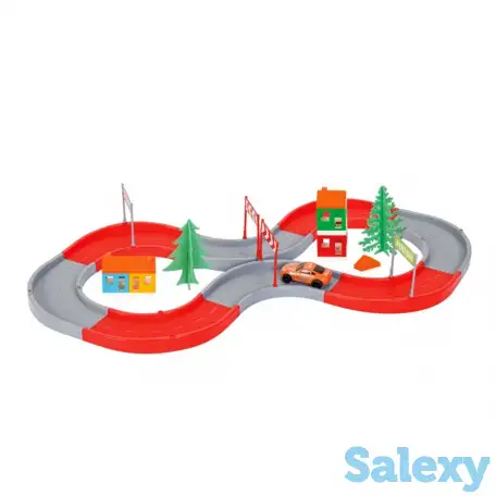 PILSAN: Игровой набор Автотрек Limitless Road (29 эл.), фотография 1