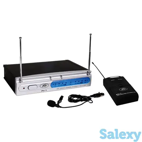 Одноканальная радиосистема peavey pv-1 v1 bl 203.400mhz, фотография 1