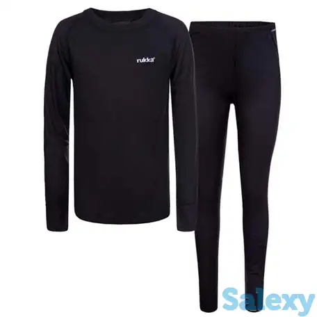 Комплект термобелья rukka glenn jr black, фотография 10