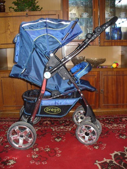 Продам коляску PREGO б\у, фотография 1