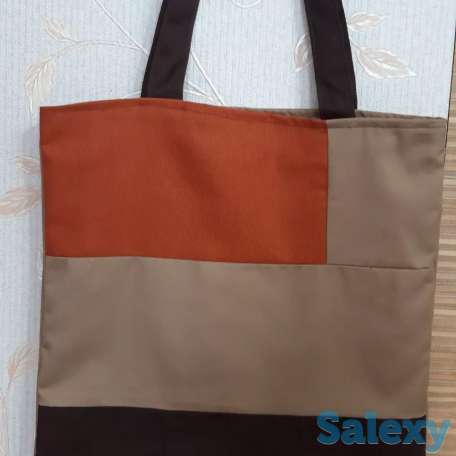 Экосумки, сумки из материала, ручная работа, фотография 4