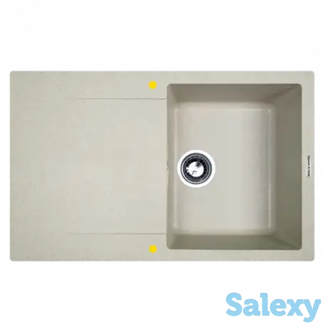 Мойка кухонная гранитная Смеситель, фотография 3