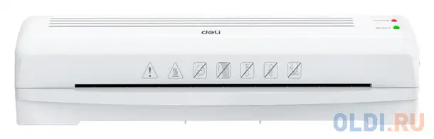 Ламинатор deli e14378 a4 (80-125мкм) 32см/мин лам.фото реверс, фотография 1