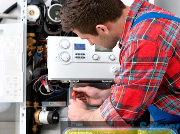 Ремонт и обслуживание, чистка теплообменника газового котла daewoo в алматы и алматинской области, фотография 1