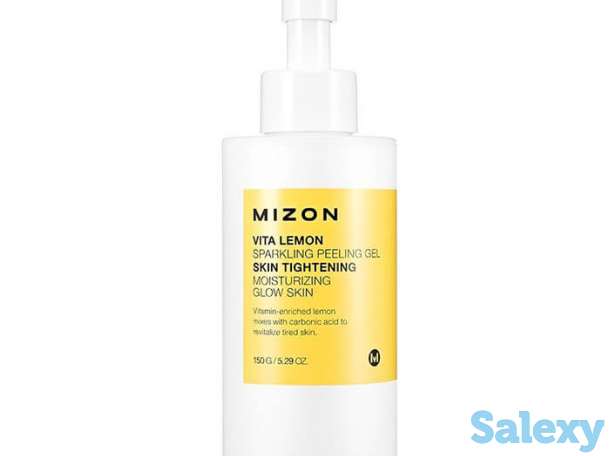 Пилинг для лица mizon vita lemon sparkling peeling gel, фотография 1