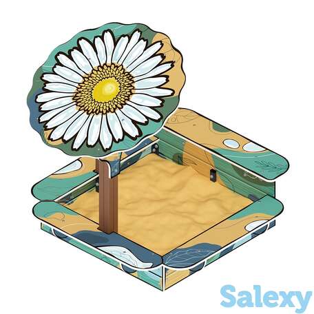 Песочница ромашка (пастель) ио 5.01.16-01, фотография 1