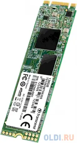 Ssd накопитель transcend mts830s 128 gb sata-iii, фотография 1