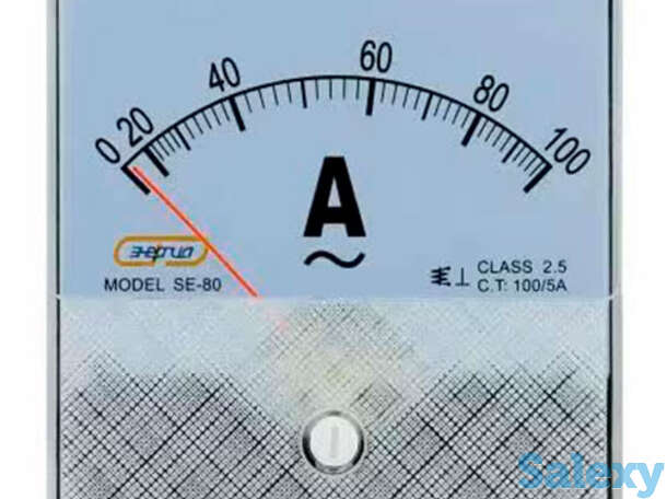 Aмперметр SE-80 100А/5А Энергия (без поверки), фотография 1
