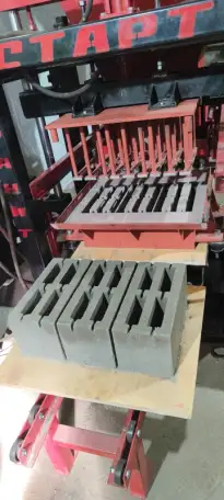 Вибропресс Гранит Старт А-01 для производства плитки, блоков и арболита, фотография 5