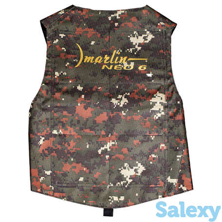 Жилет грузовой быстросъемный marlin neo 6 haki, фотография 1