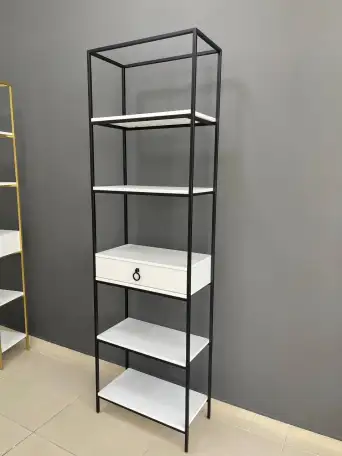 Стеллаж с металлическими ножками Woodhouse в стиле LOFT, фотография 2