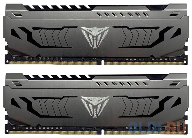 Оперативная память для компьютера patriot viper steel dimm 16gb ddr4 3200, фотография 1