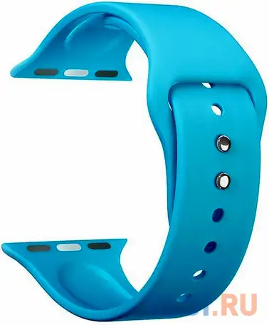 Ремешок lyambda altair для apple watch голубой ds-aps08-40-bl, фотография 1