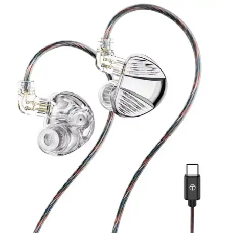Наушники TRN V10 PRO Type-C IEM, фотография 4