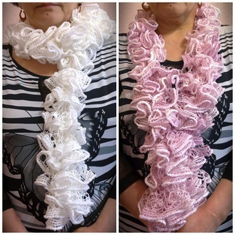 Вязаный шарф 2013, фотография 2