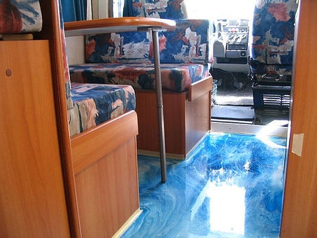 3 D,декоративные и промышленные эпоксидные наливные полы, фотография 4