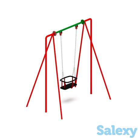 Качели уличные м1 ио 11.м.04.01-п, фотография 1