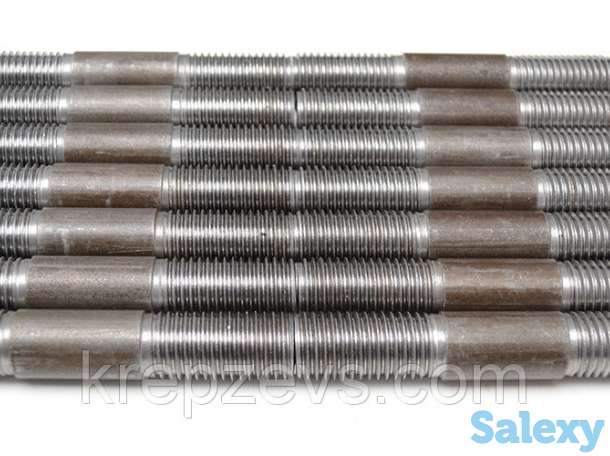 Шпилька металлическая 09г2с резьбовая, фотография 1