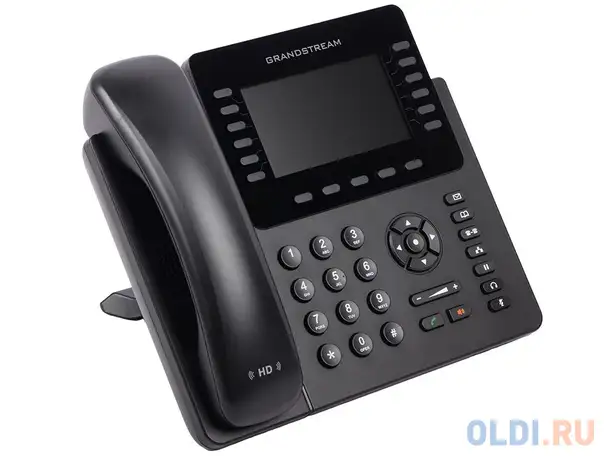 Телефон ip grandstream gxp-2170 12 линий 6 sip-аккаунтов 2x10/100/1000mbps цветной lcd, фотография 1