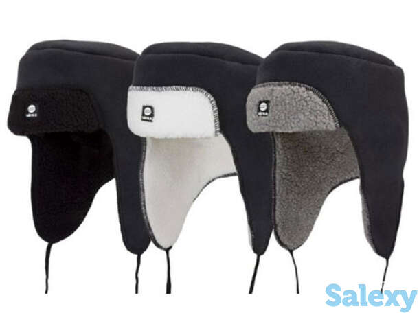 Шапка satila visby se black/ grey, фотография 1