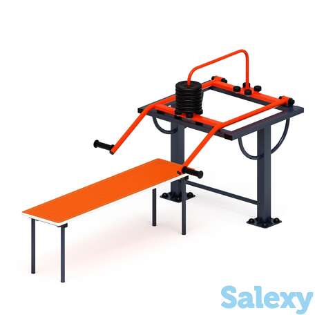 Уличный тренажер «жим лежа ст 026-01», фотография 1