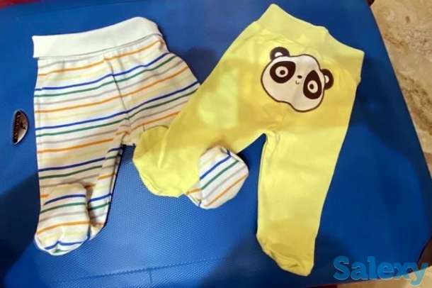 Ползунки, штаны с 1 мес, 3-6 мес, фотография 1