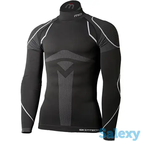Термокофта mico man skintech warm anthracite, фотография 1