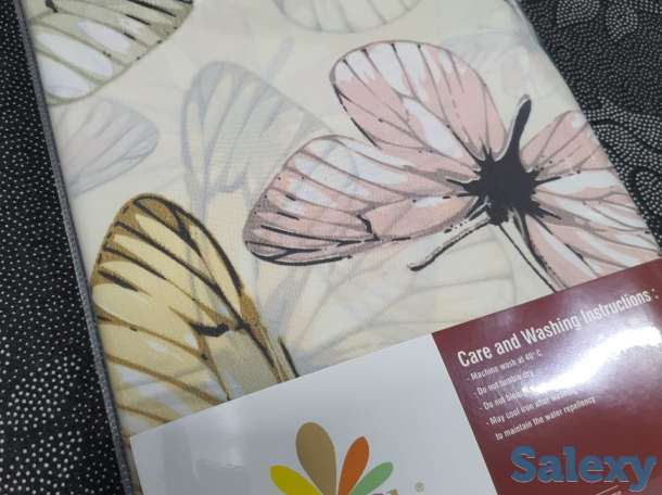 Шторка для ванны, турецкая, с бабочками, фотография 5