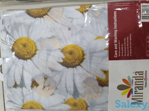 Стильные Шторки для душа и ванны, Турция Яркие Ромашки, фотография 1