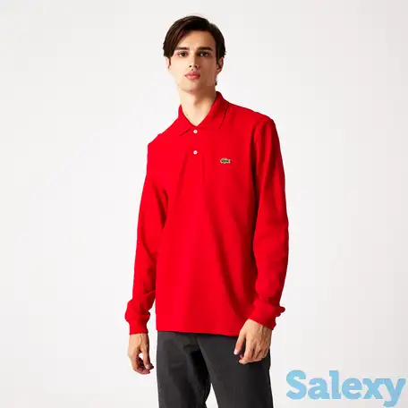 Мужское поло lacoste из органического хлопка, фотография 1