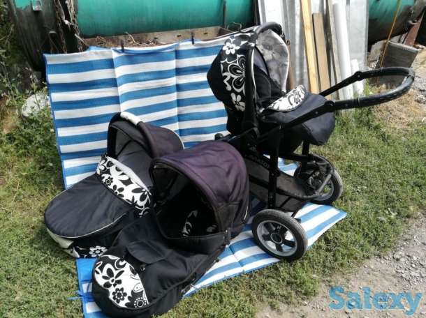 Продам детскую коляску 3 в 1, фотография 2