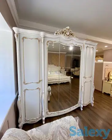 Спальный гарнитур Анна Мария 5Д белый (МДФ). ЭРА, Россия, фотография 2