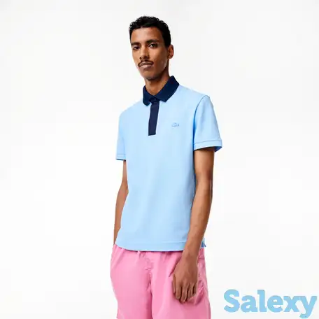 Мужское поло lacoste regular fit, фотография 1