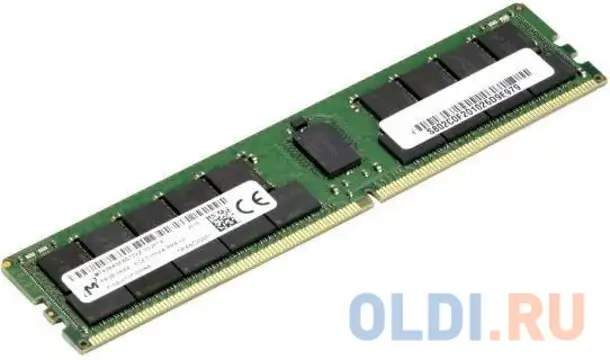 Оперативная память crucial mta36asf8g72pz-3g2e1 dimm 64gb ddr4 3200mhz, фотография 1