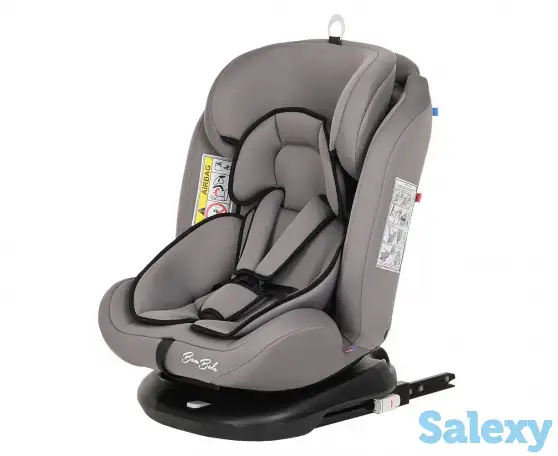 BAMBOLA автокресло для детей 0-36 кг Minori ISOFIX Светло/Серый 2шт/кор, фотография 3