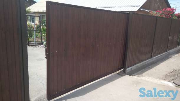 Откатные ворота, автоматика, фотография 4