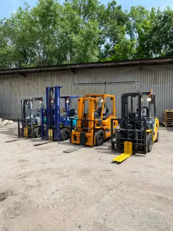 Вилочные погрузчик. Komatsu из Японии, фотография 1