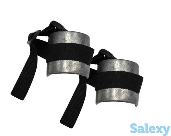 Груза ножные гнутые с ремешком, 2 шт. по 500 г, фотография 1