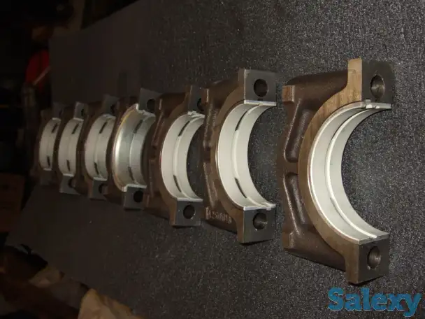 Вкладышь коренной, шатунный, упорный на любые Экскаватор Бульдозер. JOHN DEER JCB HITACHI, фотография 1